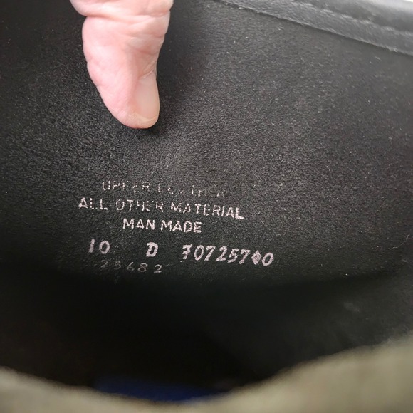 Tall Black Leather Moto Engineer Boots Mens Size 10 D Vibram Soles Buckle Straps - Picture 5 of 13